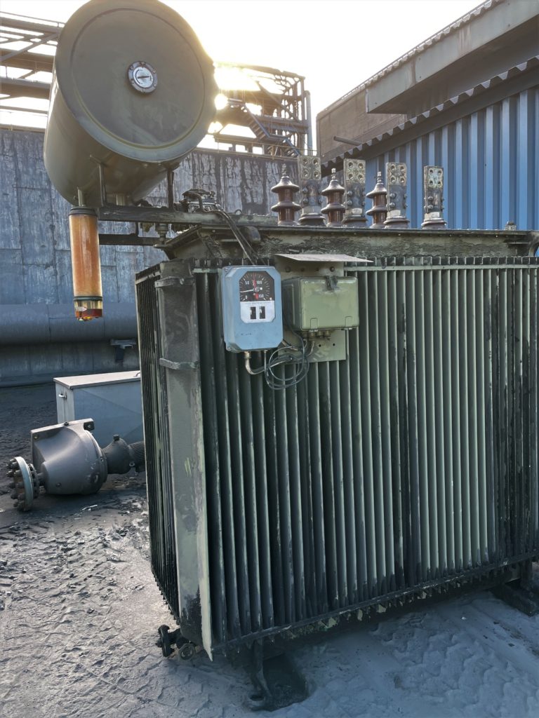 Picture 2. Replaced process transformer